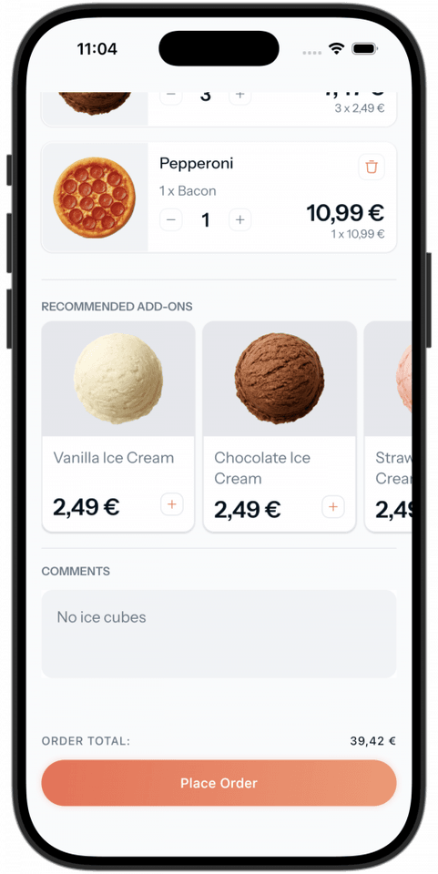 iPhone: Checkout